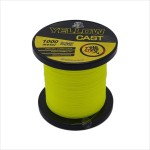 Monofilament fishing line, Cast, 1000 m, diameter 0.35 mm, 16.10 kg, yellow color